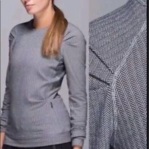 Lululemon Herringbone Crewneck Sweatshirt